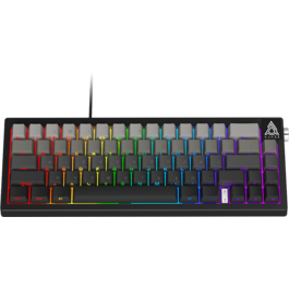 Дротова механічна клавіатура Ajazz AK650 Day Dream switches Gradient Black Grey (AK650-DD-BG)