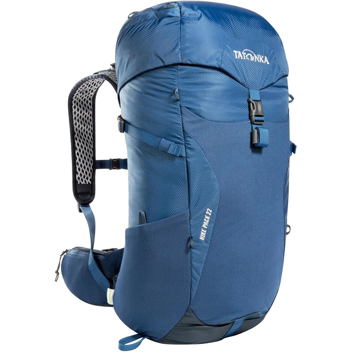 Рюкзак для туризму Tatonka Hike Pack 22, 22 л, з вентильованою спинкою та дощовиком, темно-синій
