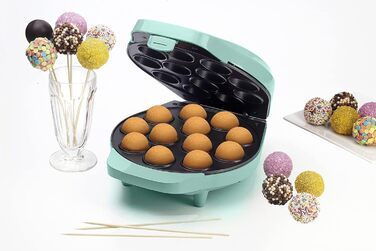 У ретро-дизайні, включаючи Cake-Pop-Butler, Fork & 12 Sticks, 700 Вт, Pink (Cake-pop Maker Mint)
