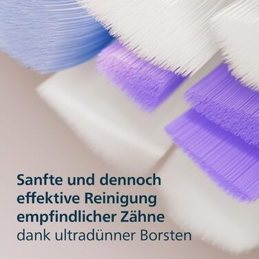Смінні насадки для електричної зубної щітки Philips Sonicare S2 Sensitive, білі, 6 шт, HX6056/87