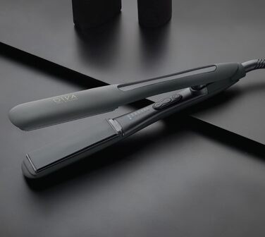 Випрямляч для волосся Diva Pro Styling Wide Digital – керамічні пластини, рівномірний нагрів, 3м кабель, чорний
