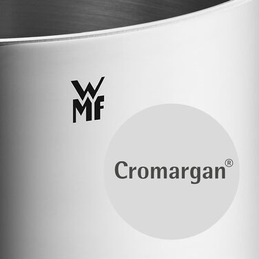 Каструля WMF Provence Plus 16 см зі скляною кришкою, 2 л, сталь Cromargan, для індукційних плит та духової шафи