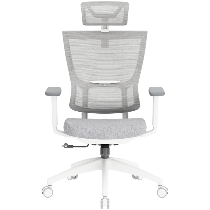 Крісло офісне OfficePro Elegant OC600-W-LG-LG