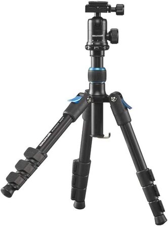 Штатив CULLMANN RONDO 400T RB6.5 для подорожей, з кульовою головкою, вантажопідйомність 3 кг, висота 89 см, складений 28 см, чорний