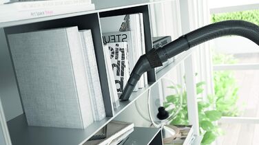AEG AZE127 3-в-1 насадка для пилососа: щілинна, м'яка меблева, міні для оббивки, для FX9 і 32 мм, чорна