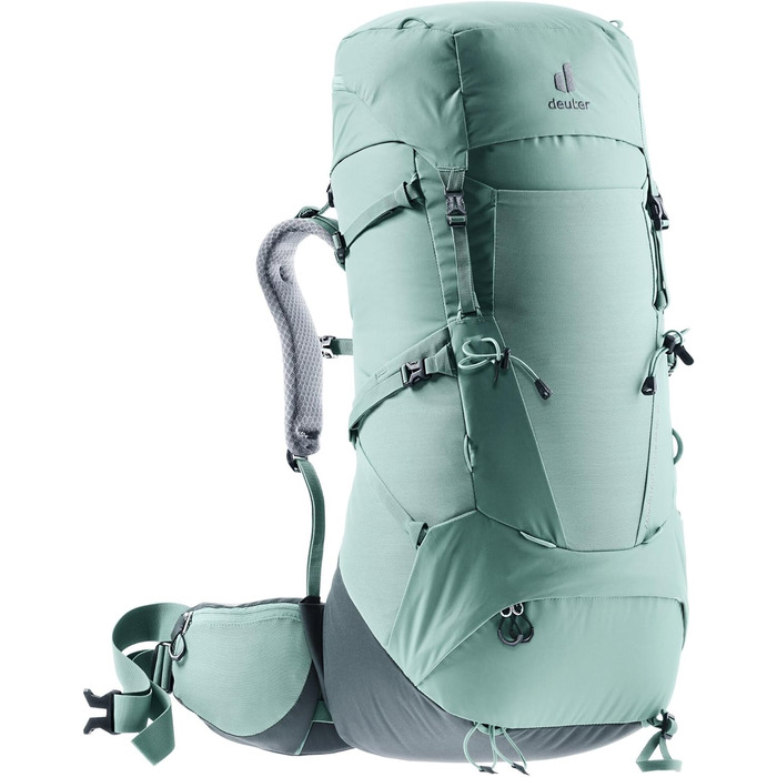 Жіночий туристичний рюкзак Deuter Aircontact Core 45+10 л нефрит-графіт
