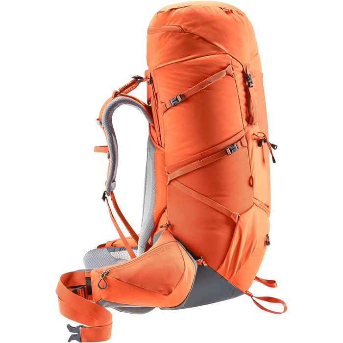 Жіночий трекінговий рюкзак Deuter Aircontact Core 65+10 SL, паприка-графіт, 65+10 л