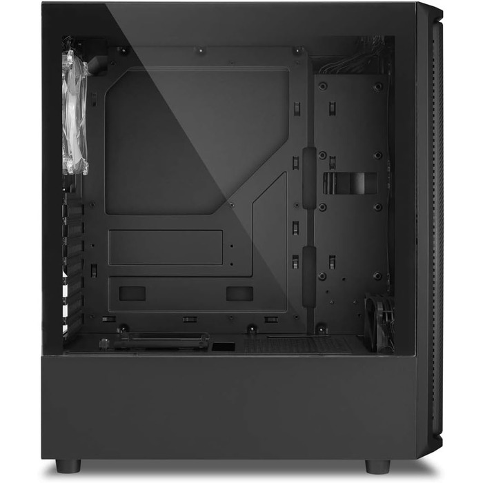 Корпус для ПК Sharkoon SK3 RGB з підсвіткою, ATX, чорний
