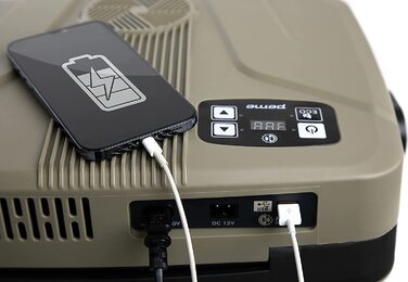 Автомобільний холодильник електричний 22.9л Essential (M, Sand Storm) 12V/230V - Кулер, морозильна камера для кемпінгу та подорожей