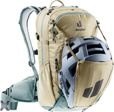 Жіночий велосипедний рюкзак Deuter Attack 18 SL з протектором, 18 л, колір Desert Sage
