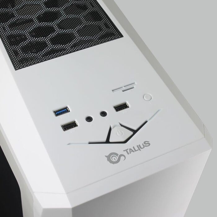 Ігровий корпус TALIUS ATX, білий, Tal-XENTINEL, корпус для ПК