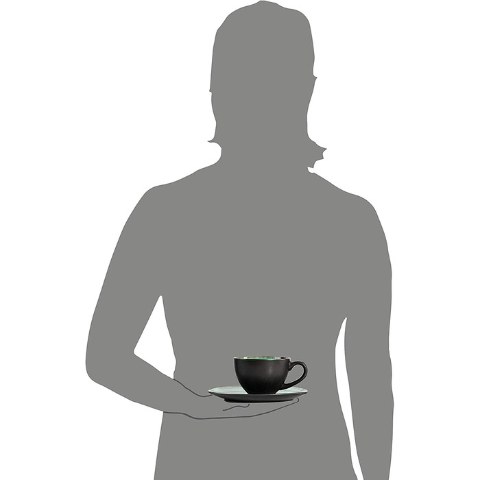Sänger Kaffeeservice Palm Beach: 12-частинний набір посуду з кераміки для 4 осіб, преміум-якість