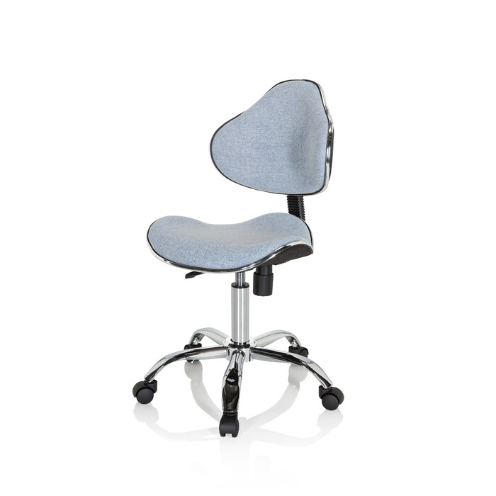 Дитячий письмовий стілець / дитячий стілець KIDDY GTI-3 тканина синій hjh OFFICE