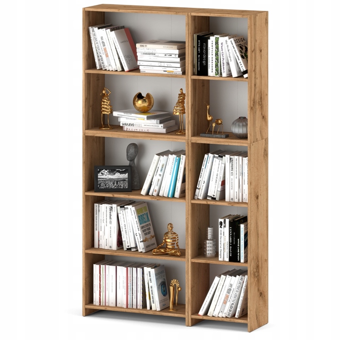 Стелаж Stiv-Meble 110 x 189,4 x 30,4 см, колір: дуб вотан