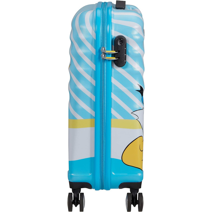 Валіза American Tourister Wavebreaker Disney Spinner 55 см, 36 л, Дональд Дак, мультиколір