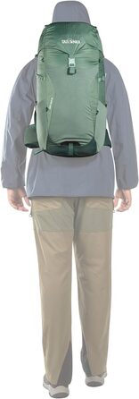Рюкзак для туризму Tatonka Hike Pack 22, 22 л, з вентиляцією спини та дощовиком, салатовий