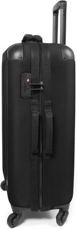 Валіза Eastpak TRANZSHELL M, 67x42x24 см, 56 л, чорна, дорожня валіза на колесах