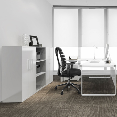 Офісне крісло / поворотне крісло ERGO LINE II Тканина Чорний HJH OFFICE