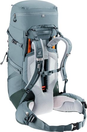 Жіночий трекінговий рюкзак Deuter Aircontact Core 45+10 SL, 45+10 л, shale-ivy, модель 2024