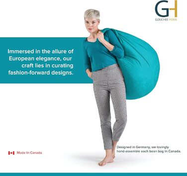 Крісло-мішок SITTING POINT Easy XL, 220 л, смарагдовий, MAGMA