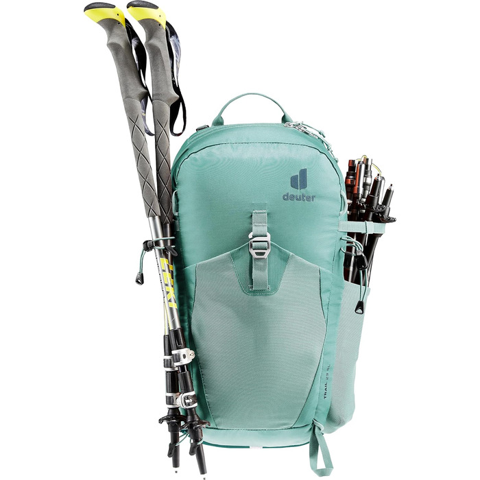 Жіночий туристичний рюкзак Deuter Trail 23 SL Glacier 23 л (2024), для хайкінгу та via ferrata
