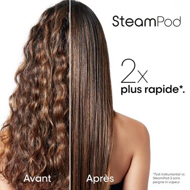L’Oréal Professionnel Paris SteamPod 3.0 — паровий стайлер для волосся з доглядом, підходить для всіх типів волосся, технологія пари