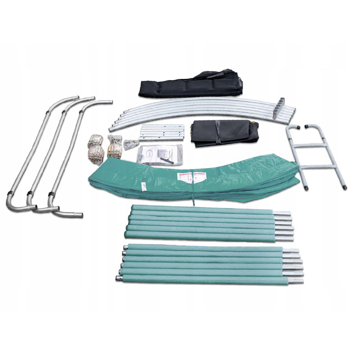 Батут із захисною сіткою FIT-NET 374 см FT 12 (365-374 см)