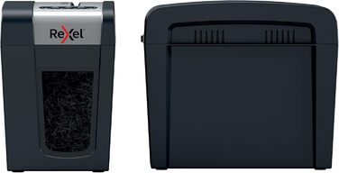 Rexel MC3-SL Slimline Whisper-Shred™: Шредер для документів, мікроріз, безпека P5, 10 л, тихий, компактний, для дому