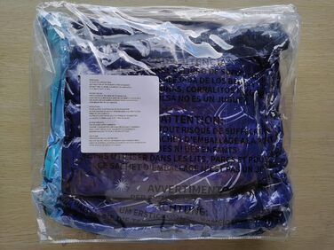 Покривало Qucover 220x240 см темно-сіре, бавовна, ультра м'яке, з вишивкою, стьобане, з 2 наволочками 50x75 см, на ліжко або диван