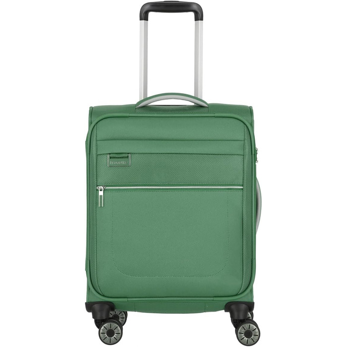 Дорожній чемодан Travelite MIIGO 55 см, 35 л, ручна поклажа, 4 колеса, м'який, з переробленого матеріалу, TSA-замок, екологічний