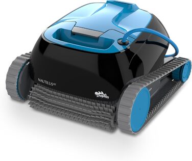 Автоматичний робот-пилосос для басейну Dolphin Nautilus CC з кабелем, очищення дна та стін, енергозберігаючий, для вбудованих басейнів до 10 м, водоочистка