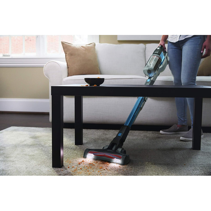 Акумуляторний пилосос 4-в-1 BLACK+DECKER 36В, безмішковий, з електрощіткою, для підлоги та ручний, комплект аксесуарів, модель 2020