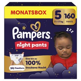 Нічні підгузки-трусики Pampers Night Pants, розмір 4 (9-15 кг), 180 шт.