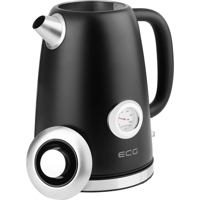 Електрочайник ECG RK 1700 Magnifica Nero 1,7 л 2200 Вт чорний