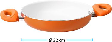 Набір каструль BRUNNER Mandarina, 9 предметів, антипригарне покриття