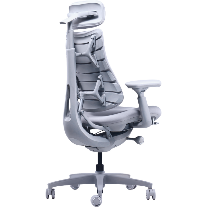 Крісло офісне ергономічне LiberNovo Omni Space Gray 48 см