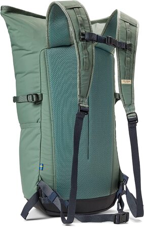 Рюкзак Fjällräven High Coast Foldsack 24 л, унісекс, зелений, міський туристичний месенджер