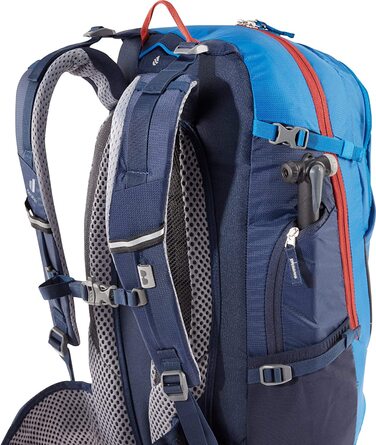 Рюкзак для велосипедистів Deuter Trans Alpine 30 л, синій, для подорожей і спорту