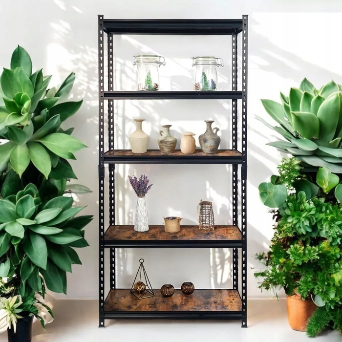 Стелаж Mega-M LOFT, 90х180х40 см, відтінки коричневого
