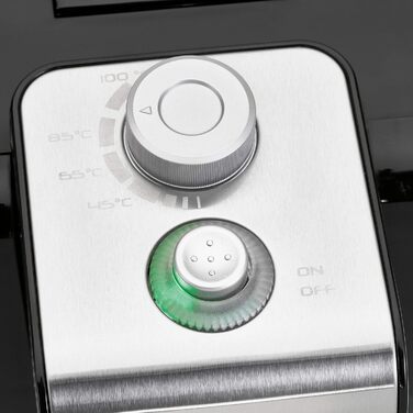 Диспенсер для гарячої води ProfiCook PC-HWS 1145, корпус з нержавіючої сталі, гаряча вода одним натисканням кнопки приблизно за 3 секунди, LED-дисплей із сенсорним керуванням, 2600 Вт (резервуар для води 2,2 літра)