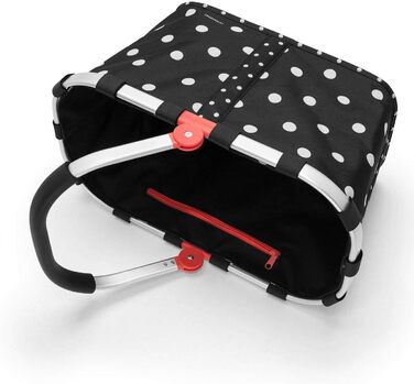 Сумка-кошик для покупок reisenthel carrybag Mixed Dots, містка, водовідштовхувальна, з внутрішньою кишенею, міцна та елегантна