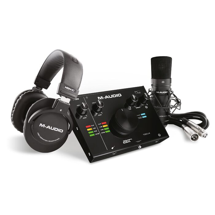 M-Audio Air 192|6: USB аудіоінтерфейс для професійного запису (2 XLR/Line входи, софт в комплекті)