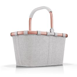 Складана сумка-кошик для покупок reisenthel carrybag twist Sky Rose — водонепроникна та містка