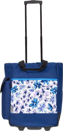 Сумка-візок для покупок Alessandro Blue Flower, складна, міцна, шопінг-тролей