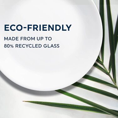 Набір посуду Corelle Timber Shadows 18 предметів, чорний і білий, для 6 персон, ударостійкий – квадратні тарілки 26 см, 17 см і миски 530 мл