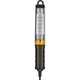 Диммована робоча лампа Brennenstuhl з SMD LED, інспекційна лампа 570 лм, IP65, IK07, 12 LED, 5 м кабель, для майстерні