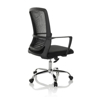 Офісне крісло / Поворотне крісло STAR-TEC S Net / Тканина Чорний HJH OFFICE
