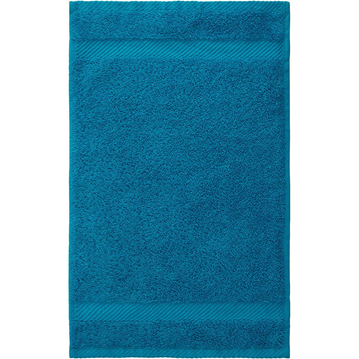 Набір рушників Luckytowel 50x100 см, 100% бавовна, 8 шт, бірюзові, 600 г/м², Oeko-Tex