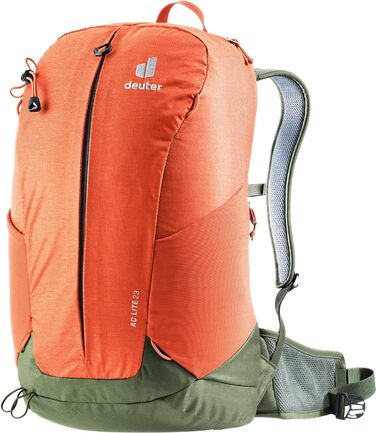 Унісекс туристичний рюкзак deuter AC Lite 23 л, паприка/хакі
