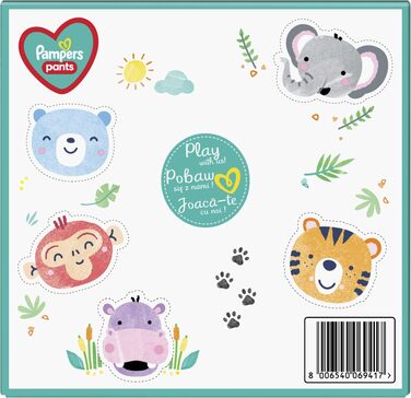 Підгузки Pampers Active Baby Psi Patrol, розмір 4 (9-15 кг), 72 шт.